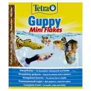 Tetra Guppy Mini Flakes полноценный корм для гуппи 12 г